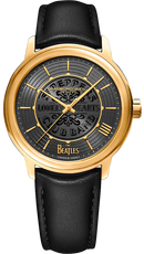 Raymond Weil Maestro Beatles Men's Watch Gold Leather 2237-PC-BEAT3