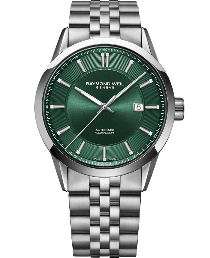Raymond Weil Freelancer Men's Watch Green Dial Automatic 2731-ST-52001