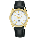 Lorus Sports Ladies Solar Watch Gold Leather RY518AX9 Lorus