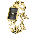 Rosefield Octagon XS Studio Ladies Watch Black Gold SBGSG-O57