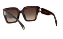 Chopard Happy Diamonds Ladies Havana Sunglasses SCH417S 0909 Chopard