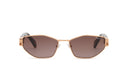 Chopard Happy Diamonds Ladies Rose Gold Sunglasses SCH13S 08FC Chopard