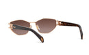 Chopard Happy Diamonds Ladies Rose Gold Sunglasses SCH13S 08FC Chopard