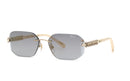 Chopard High Jewellery Ladies Light Gold Sunglasses SCHM51S 594G Chopard