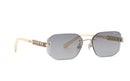 Chopard High Jewellery Ladies Light Gold Sunglasses SCHM51S 594G Chopard