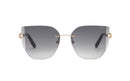 Chopard High Jewellery Ladies Black Sunglasses SCHM52S 300Y Chopard