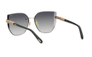 Chopard High Jewellery Ladies Black Sunglasses SCHM52S 300Y Chopard