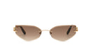Chopard Happy Diamonds Ladies Rose Gold Sunglasses SCHM60S 300K Chopard