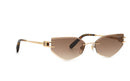 Chopard Happy Diamonds Ladies Rose Gold Sunglasses SCHM60S 300K Chopard