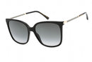 Jimmy Choo Scilla/S Sunglasses Ladies Black Square 08079O - WatchStatus Ltd