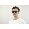 Corner Angle Square Sunglasses Black SL 28-002