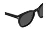 Corner Angle Square Sunglasses Black SL 28-002