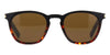 Corner Angle Square Sunglasses Black SL 28-025