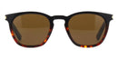 Corner Angle Square Sunglasses Black SL 28-025