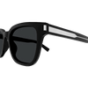 Corner Angle Sunglasses Rectangular Black SL 711-001
