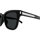 Corner Angle Sunglasses Rectangular Black SL 711-001