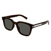Corner Angle Sunglasses Rectangular Havana SL 711-002