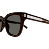 Corner Angle Sunglasses Rectangular Havana SL 711-002