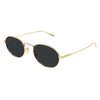 SL Logo Oval Sunglasses Gold SL 799-003