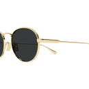 SL Logo Oval Sunglasses Gold SL 799-003