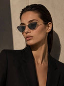 SL Logo Cat-Eye Sunglasses Gold SL 830-002 Saint Laurent