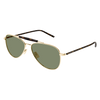 SL Logo Pilot Sunglasses Gold Havana SL 864-003