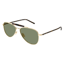 SL Logo Pilot Sunglasses Gold Havana SL 864-003