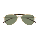 SL Logo Pilot Sunglasses Gold Havana SL 864-003
