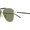 SL Logo Pilot Sunglasses Gold Havana SL 864-003