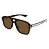 Corner Angle Pilot Sunglasses Havana SL 881-006 Saint Laurent