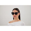 Monogram Cat-Eye Sunglasses Black SL M143-001