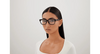 Monogram Square Sunglasses Havana Transparent SL M150-003
