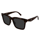 Monogram Rectangle Sunglasses Havana SL M170-002 Saint Laurent