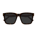 Monogram Rectangle Sunglasses Havana SL M170-002 Saint Laurent