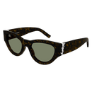 Monogram Cat-Eye Sunglasses Havana SL M94-008 Saint Laurent