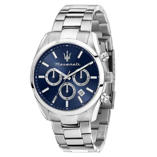 Maserati Attrazione Men's Watch Blue Dial Chronograph R8853151005