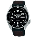 Seiko 5 Sports Men's Watch Black Dial Rubber SRPD55K2