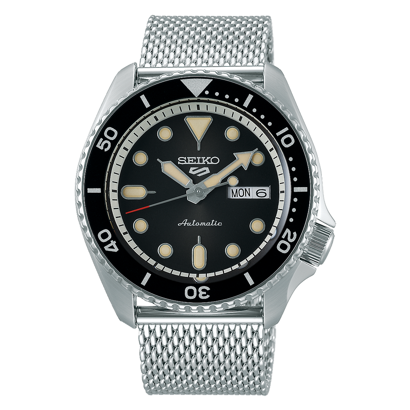 Seiko 5 Sports Men's Watch Black Dial Automatic SRPD73K1