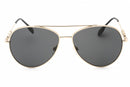 Burberry Ladies Sunglasses Gold Aviator BE3147 - 110987