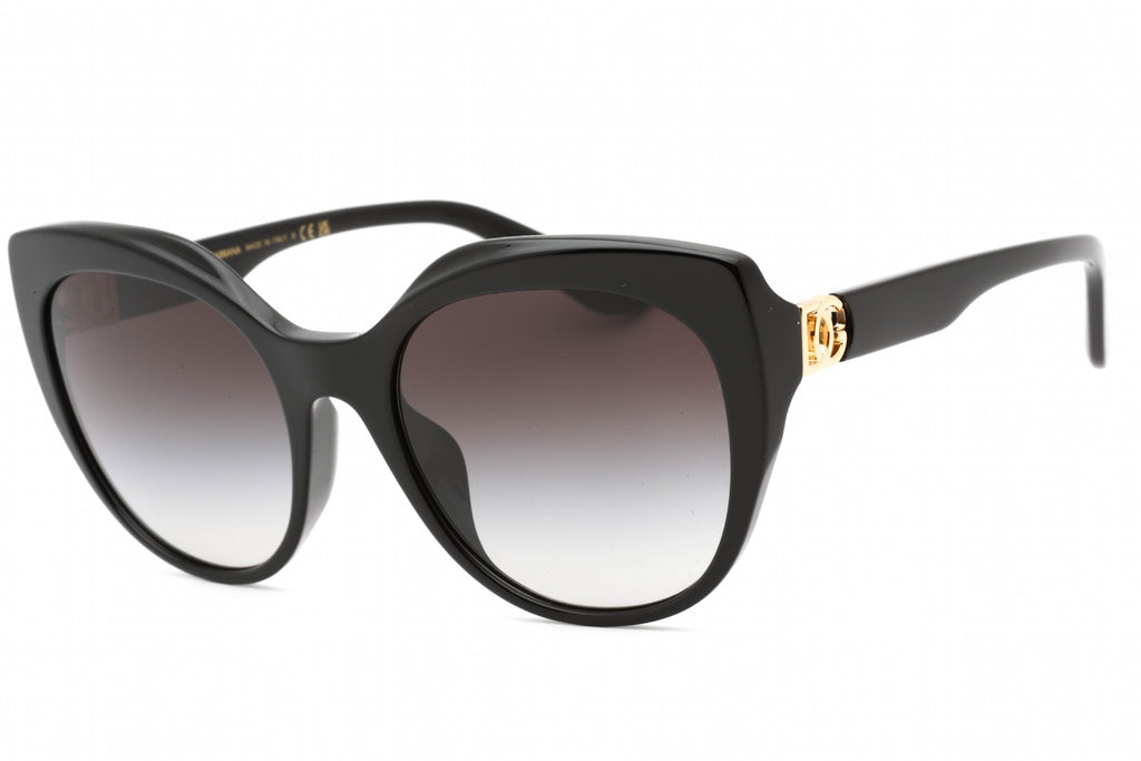 Dolce & Gabbana Ladies Sunglasses Black Cat-Eye DG4392F - 501/8G