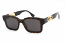 Fendi O'Lock Ladies Sunglasses Rectangular Havana FE40050I 52A
