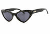 Moschino Ladies Sunglasses Cat-Eye Black MOS006/S - 0807 IR Moschino