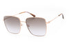 Moschino Ladies Sunglasses Square Rose Gold MOS072/G/S-0DDBQR Moschino
