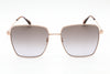 Moschino Ladies Sunglasses Square Rose Gold MOS072/G/S-0DDBQR Moschino