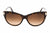 Tom Ford Kira Ladies Sunglasses Cat-Eye Havana FT0821 - 52F