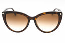 Tom Ford Isabella Sunglasses Cat Eye Havana FT0915 52F