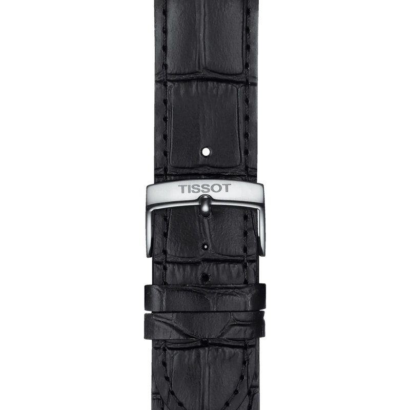 Tissot Everytime Men's Watch Swissmatic Black Leather T1094071605100