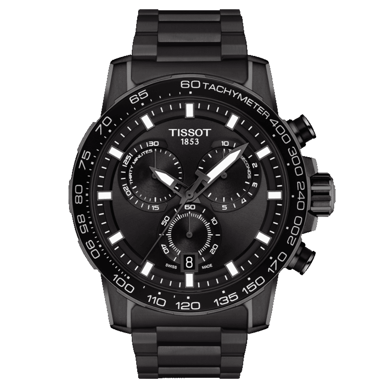 Tissot SuperSport Men's Watch Black Chronograph T1256173305100