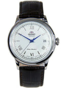 Orient Bambino Men's Watch Silver / Brown Leather TAC00009W0 Orient