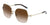 Tiffany & Co. Ladies Sunglasses Square Gold / Brown TF3085B